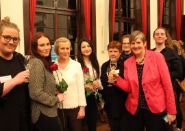 Festakt: belladonna ist Bremer Frau(eninstitution) des Jahres 2019!