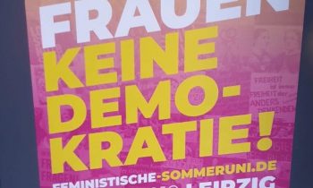 Ohne Frauen keine Demokratie: Feministische Sommeruni 2019